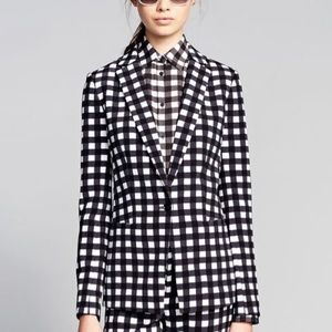 NWT Banana Republic Gingham jacket & matching Pant